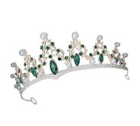 VALICLUD Rhinestone Tiara Crown Headband for Women Elegant Baroque Bridal Hair Accessory for Weddings Birthdays and Prom Stunning Decorative to Enhance Your Natural Beauty