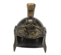 VALICLUD Roman Soldier Helmet Cosplay Accessory Medieval Fighter Headgear for Halloween Carnival Parties Unique Design Easy Storage for Dress Up Events