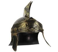 VALICLUD Roman Soldier Helmet Lightweight Headgear for Cosplay and Themed Parties Antique Design Inspired by Ancient European Warriors Realistic and Festival Prop for Adults
