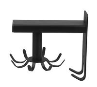 VALICLUD Rotating Kitchen Utensil Hanger Wall Mounted Organizer with Aluminium Hooks Space-Saving Holder for Cooking Tools Towels Keys and More Easy Installation and Multi-Purpose Storage