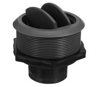 VALICLUD Round Automotive Air Conditioning Vent Diffuser Dashboard Deflector Outlet for Rv Bus Boat Yacht with Louvered Exhaust Grille Easy Installation and Compact Design for Efficient