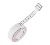 VALICLUD Round Body Measuring Tape with Bmi Calculator Retractable Waist Fat Measurement for Accurate Fitness and Health Monitoring Portable and Flexible Design