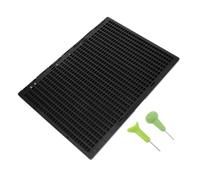 VALICLUD Row Braille Writing Board with Integrated Stylus for Blind Students Learning Enhanced Stability Tactile Feedback for Braille Practice