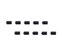 VALICLUD Rubber Arrow Heads 8Mm Safety Tips for Small Game Practice Compatible with Wooden Carbon Arrows 10Pcs Black