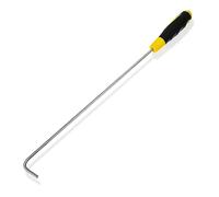 VALICLUD Rubber Handle Manhole Cover Hook Long Thick Roller Shutter Door Lifter with Comfortable Grip for Household Sliding Doors and Cover Lifting