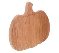 VALICLUD Rustic Shaped Oak Cutting Board Small Wooden Cheese Platter for Fall Halloween Meal Prep Board Lightweight Portable Kitchen Serving Tray