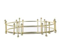 VALICLUD Rv Accessories for Inside Fun Capacity Storage Tray Aromatherapy Holder Iron Makeup Organizer for Home Decor Modern Decorative Vanity Tray for Camping Bathroom