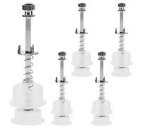 VALICLUD Salt and Pepper Grinder Replacement Bar 5pcs Grinder Replacement Mechanism Part for Kitchens and Grinding Spices Reliable Aluminum Ceramic Core for Repair