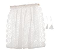 VALICLUD Scale Fabric Curtains for Dollhouses Easy Maintenance Seamless Integration for Miniature Home Accessories and Photo Props