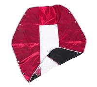 VALICLUD Scooter Panel Protector Waterproof Dustproof Large Size Oxford Fabric Dark Red Rain Resistant Cover for Outdoor Use