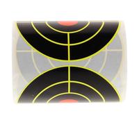 VALICLUD Self-adhesive Precision Target Shooting Stickers for Archery Practice Targets, Yellow Ink Material, Convenient and Easy Removal for Shooting Training and Range Accessories