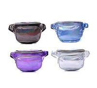 VALICLUD Sequin Fanny Pack Small Shoulder Bag Cosmetic Pouch Outdoor Waist Pouch for Ladies