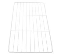 VALICLUD Shelf Maintenance Wire Iron Refrigerator with Multilayer Organizer Design White Grid and Metal Dividers, Enhanced Air Circulation and Easy Surface, for Storage Freezer Family