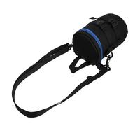 VALICLUD Shockproof Portable Lens Case with Smooth Zipper Compact DSLR Camera Lens Pouch for Drop Shock and Water Splash Protection Lightweight Protective Bag for Photography Enthusiasts