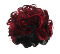 VALICLUD Short Curly Synthetic Wigs for Women Natural Wavy Elf Wig Comfortable Full Cap Design Durable Reusable for Daily Wear Cosplay for Black Women