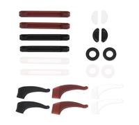 VALICLUD Silicone Eyewear Ear Hooks and Adjustable Glasses Strap Set Non-slip Glasses Grips that Keep Eyewear Secure and Do Not Soak up Sweat for Indoor Reading and Biking