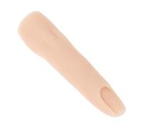 VALICLUD Silicone Fake Nail Practice Finger Bendable Joint Flexible Nail Training Mannequin Finger Beginners Professional Manicure Tool