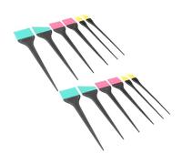 VALICLUD Silicone Hair Dye Brush Comb Set with 2 Sets and Six Essential Hairdressing Brushes and Combs, Flexible Coloring and Comfortable Handling for Professional Hair Coloring and Home