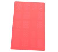 VALICLUD Silicone Nail Art Stamping Plate Durable Embossed Template for DIY Manicure Creative Patterns for Nail Salons and Personal Use Safe and Reusable