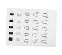 VALICLUD Silicone Nail Coloring Pad Nail Practice Mat Gel Silicone Mat for Craft Surface for Beginners