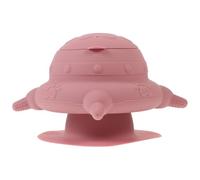 VALICLUD Silicone Puppy Milk Feeder Bowl with 4 Teats Practical Break Resistance Design for Newborn Puppies Weaning Training