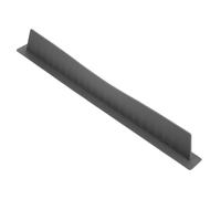 VALICLUD Silicone Sink Splash Guard Protector with Suction Cups 20x3 Inch Dark Grey Kitchen Sink Edge Guard Splash Barrier for Washing Dishes