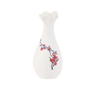 VALICLUD Simple Ceramic Decorative Vase Chic Flower Holder for Home Office Desktop Decor Non Slip Creative Adornment for Living Bedroom Table Display