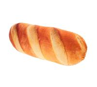 VALICLUD Simulation Bread Shaped Pillow Soft Plush Lumbar Cushion for Home Office Car Realistic Baguette Design Comfortable Support Seat and Backrest Easy Clean Decorative Food Plush