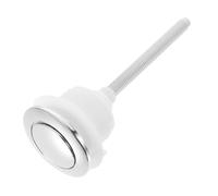 VALICLUD Single Flush Toilet Push Button Replacement Plastic Water Tank Button Accessory for Home Hotel Public Bathrooms Fit with Smooth Surface Reliable and Practical Design Random Color