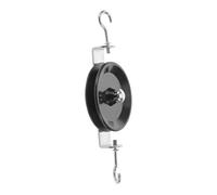 VALICLUD Single Pulley Block with Hook Physics Teaching Tool Heavy Duty Mechanics Experiment Kit for Students Enhancing Understanding of Pulley Principles and Mechanics Concepts