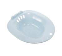 VALICLUD Sitz Bath Basin for Postpartum Care Non-Slip Toilet Seat Basin for Women Seniors Portable Hip Bath for Healing Easy Clean Design with Anti-Spill Feature for Postoperative Relief