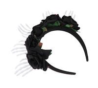 VALICLUD Skull Hand Headband 1pc Halloween Skeleton Headdress Glow Headband for Halloween