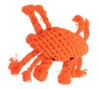 VALICLUD Small Dog Chewing Cotton Rope Woven Crab Knot Molar for Puppy Teeth Cleaning Sturdy Pet for Small Dogs and Puppies