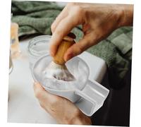 VALICLUD Small Shaving Soap Bowl for Men Portable Travel with Stable Base Large Deep Design for Rich Foaming Wear-Resistant Reusable Barber Bowl Convenient for Home and Outdoor Use