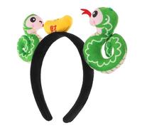 VALICLUD Snake Headband for Women Fun Cartoon Headdress for Chinese Year Comfortable Hair Accessories Symbolizing Wealth Luck for Birthday Costume Parties