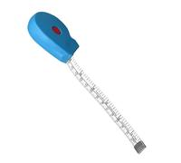 VALICLUD Soft Retractable Tape Measure 1.5m for Dressmaking and Diy, Accurate Double Scale Measuring Tape Made of Plastic and Faux Leather, for Sewing, Knitting, and Body Measurements