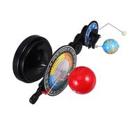 VALICLUD Solar System Globe Model for Children - Rotating Earth, Moon, and Sun Educational Kit for Astronomy Learning, Science Project Desktop Toy, Child’s Planetarium and Solar System Project