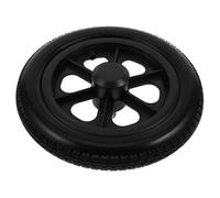 VALICLUD Solid Wheelchair Rear Wheel Replacement Tire for Manual Wheelchair Walker Stroller Lightweight Anti-slip Solid Tire with Easy Installation and Stable Performance