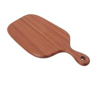 VALICLUD Solid Wood Kitchen Cutting Board with Handle Multi Function Chopping Board for Fruits Vegetables Meat Kitchen Tool for Home and Camping Use Easy to Hang and Carry