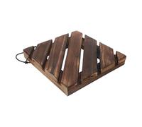 VALICLUD Solid Wood Wall Mounted Plant Holder for Ferns and Orchids with Easy Installation, Rustic Vertical Planter Display Suitable for Indoor Gardens, Offices, and Limited Floor Plans,