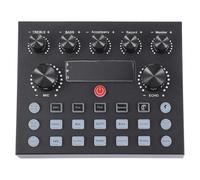 VALICLUD Sound Card for Live Streaming External Sound Card Dj Mixer Function Music Mixer for Live Performance