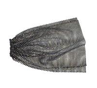 VALICLUD Sparkly Rhinestone Mesh Elastic Headband for Women Breathable Fishnet Turban Kerchief Stretchy Glitter Hair Wrap Cap for Nightclub Festival Rave Party Accessories
