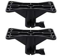 VALICLUD Speaker Stand Mounts Speaker Stand Mounting Bracket for 35Mm Pole 2 Pack 7.09 X 4.53 X 3.27 in for Stage Performance Party Scenes and Public Amenities
