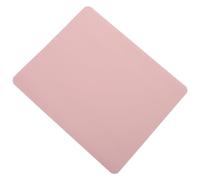VALICLUD Square Pu Mouse Pad with Extra Cushioning, 9x7 Inch Pink | Non Slip Bottom, Easy to Clean Finish, Single Sided Professional Look, Modern Minimalist Desk Accessory