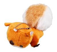 VALICLUD Squirrel Pendant Key Fob Locket Keychain Key Holder Squirrel Shape Key Pendant Squirrel Hanging Pendant Stuffed Animal Key Ring Pendant Squirrel Key Chain Plush Chocolate