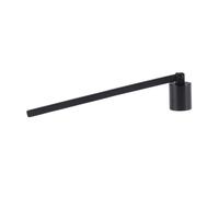 VALICLUD Stainless Steel Candle Snuffer Wick Dipper Extinguisher Black Candle Accessory Home Use Cleaner Burn Prevent Soot Build-up