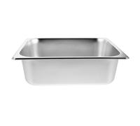 VALICLUD Stainless Steel Cat Litter Box Metal Extra Open High Sided Tray for Small Kittens Indoor Use Non Stick No Smell Easy to Clean