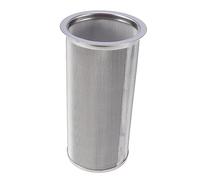 VALICLUD Stainless Steel Coffee Filter Basket with Handle Cylinder Mesh Strainer for Home Kitchen and Coffee Shop Tea Infuser Easy to Clean and Dishwasher Safe