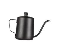 VALICLUD Stainless Steel Coffee Kettle with Scald Handle and Long Narrow Spout Scratch Resistant Pot for Home Office Restaurant Use Temperature Port for Precise Brewing