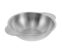 VALICLUD Stainless Steel Instant Noodle Bowl with Double Handle, Multi-Functional Ramen Noodle Pot for Kitchen Cleanup and Party Gatherings, Easy to Clean Metal Ramen Bowl